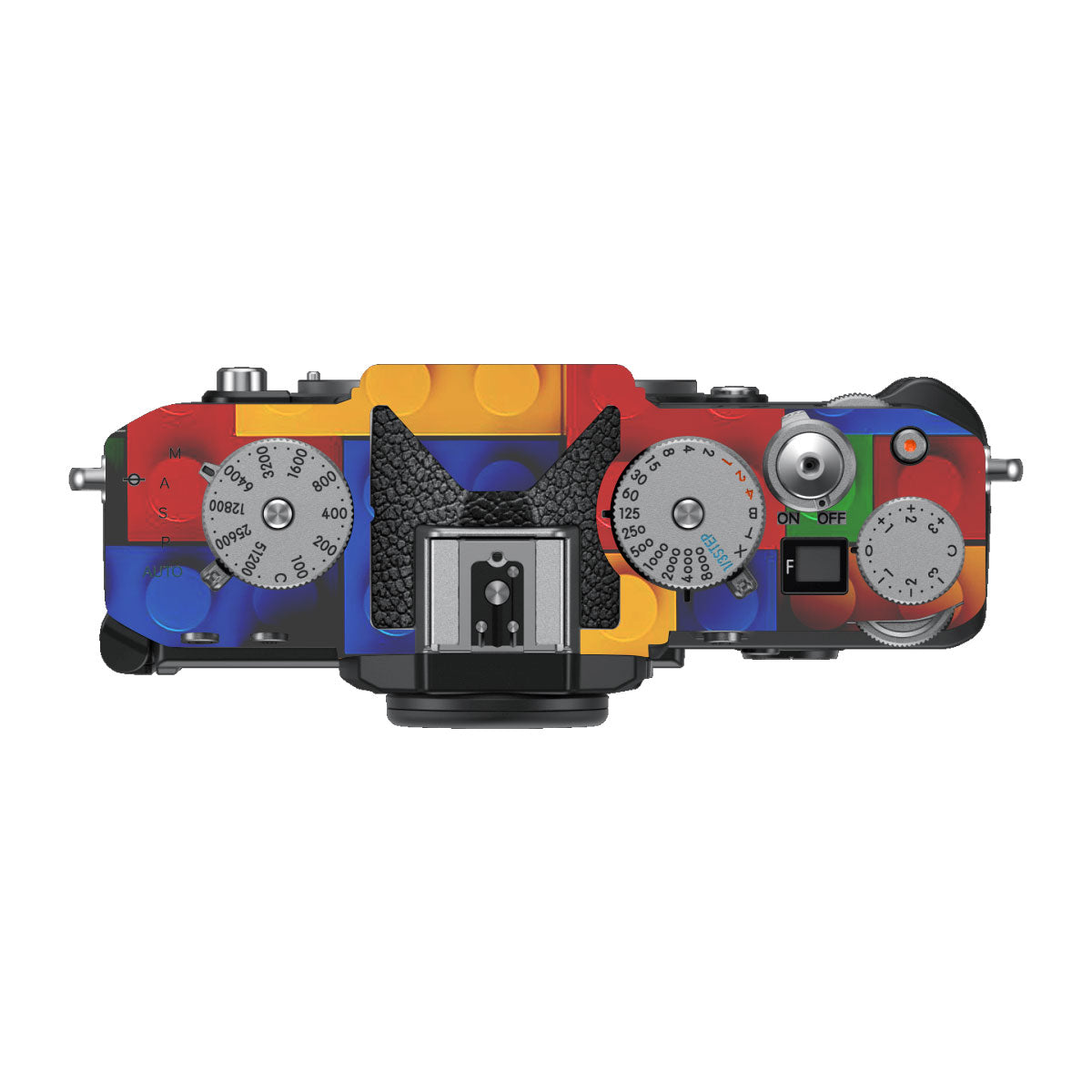 Colorful LEGO Brick Wall Pattern Nikon ZF Camera Skin