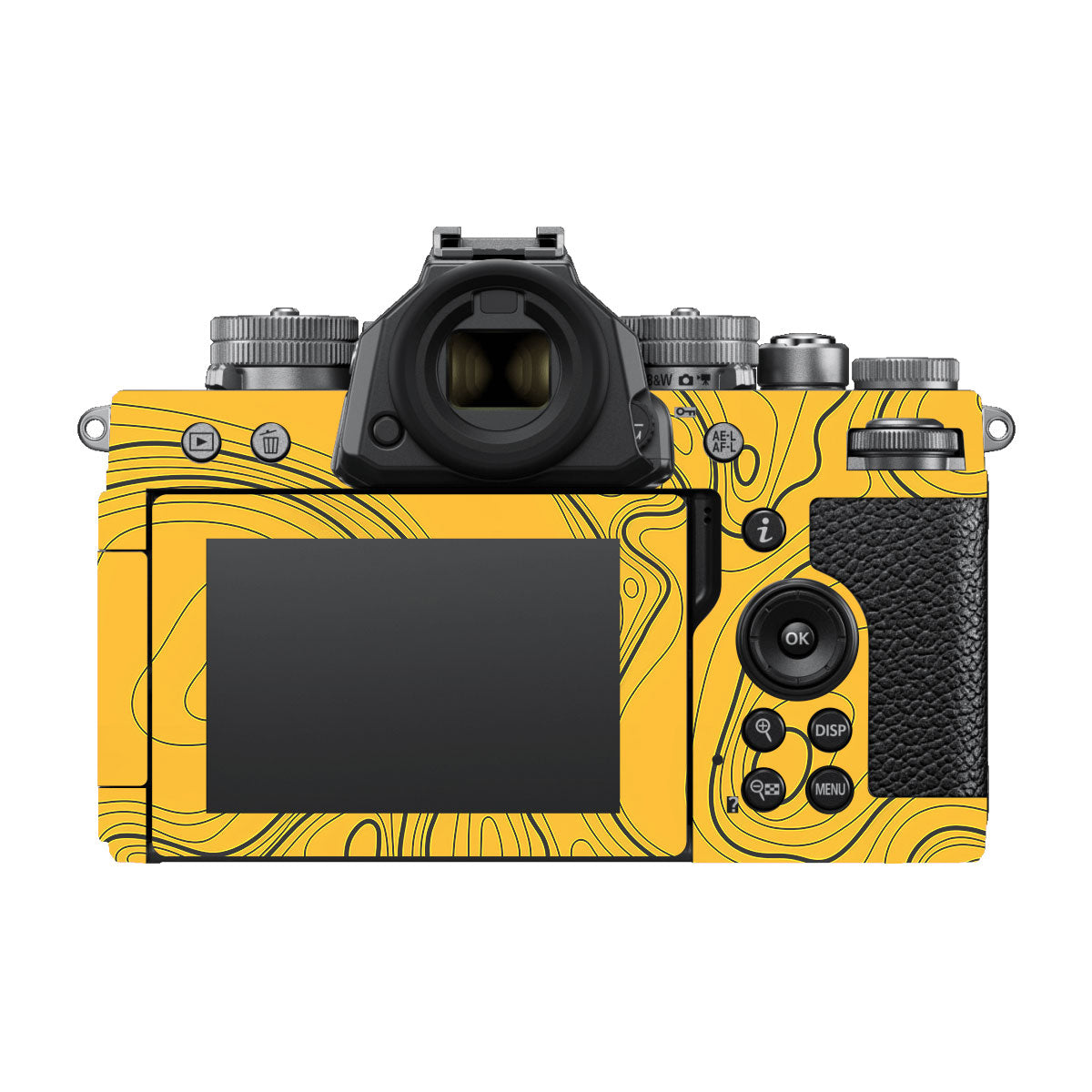 Topographic Map Pattern Nikon ZF Camera Skin