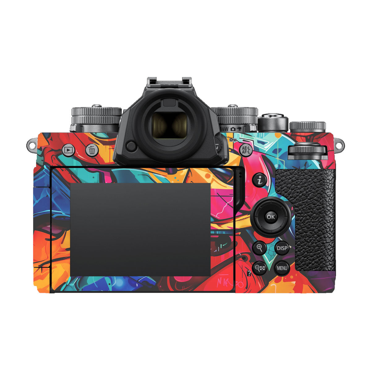 Urban Graffiti Explosion Nikon ZF Camera Skin
