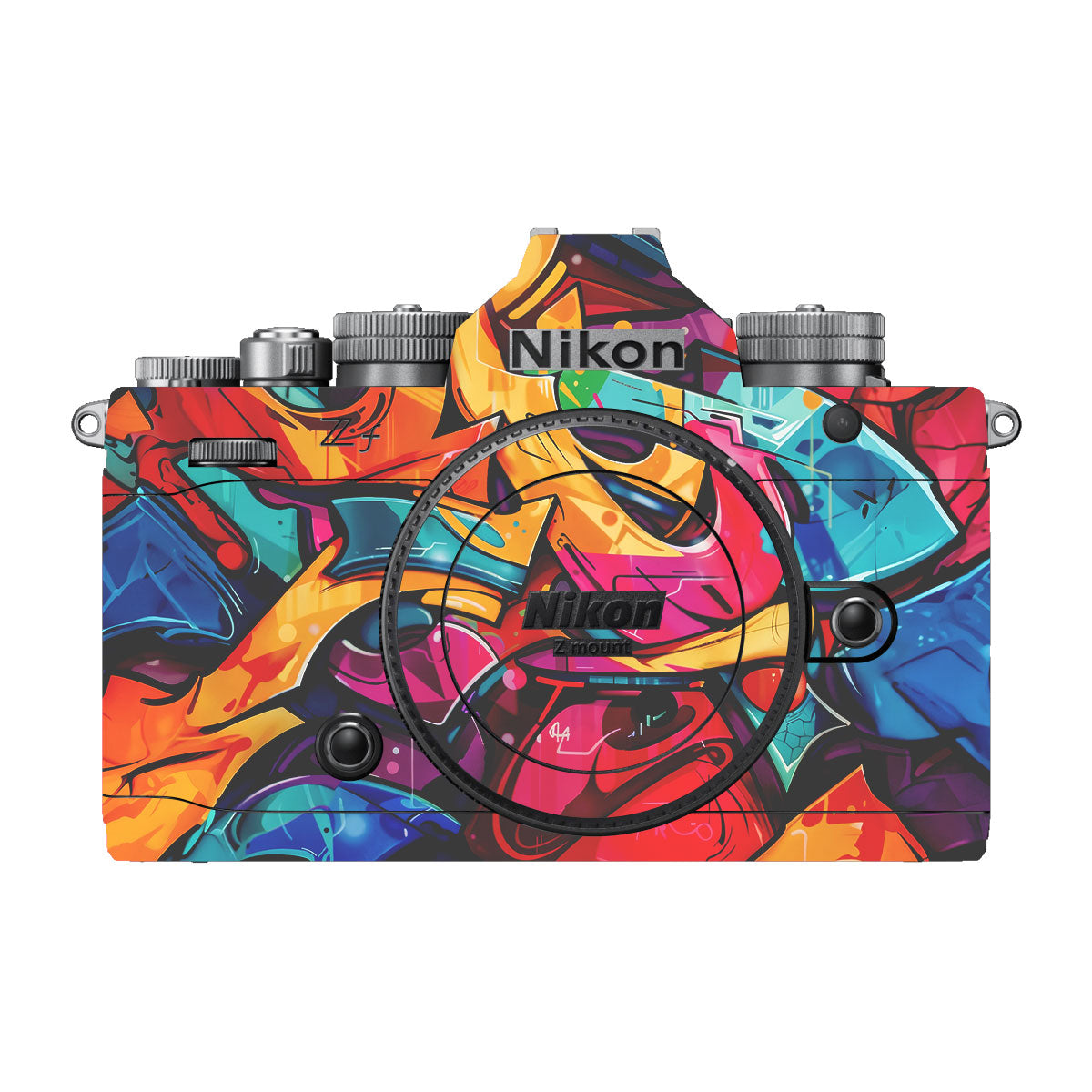 Urban Graffiti Explosion Nikon ZF Camera Skin