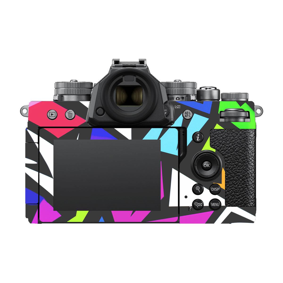 Bold Geometric Pop Nikon ZF Camera Skin