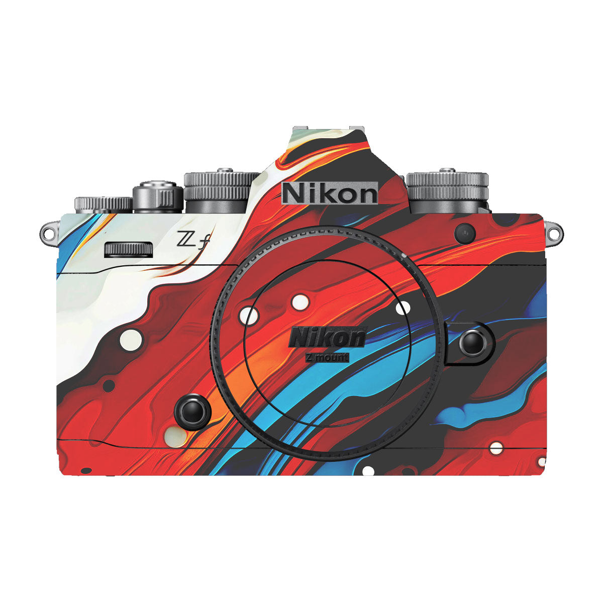 Fire & Ice Flow Nikon ZF Camera Skin