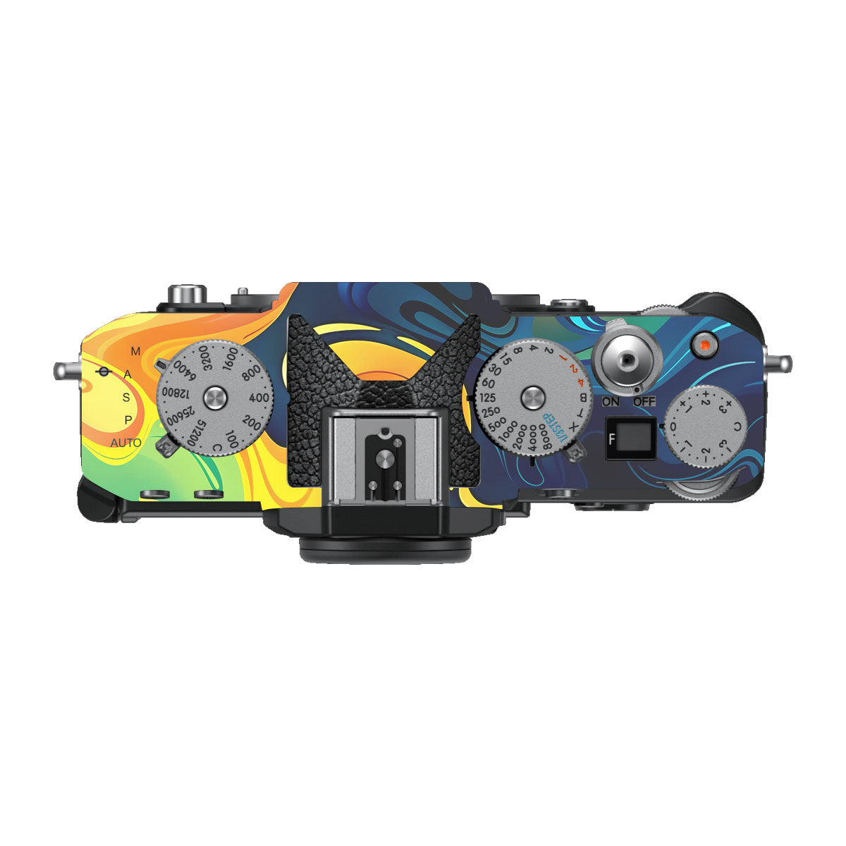 Rainbow Liquid Fusion Nikon ZF Camera Skin