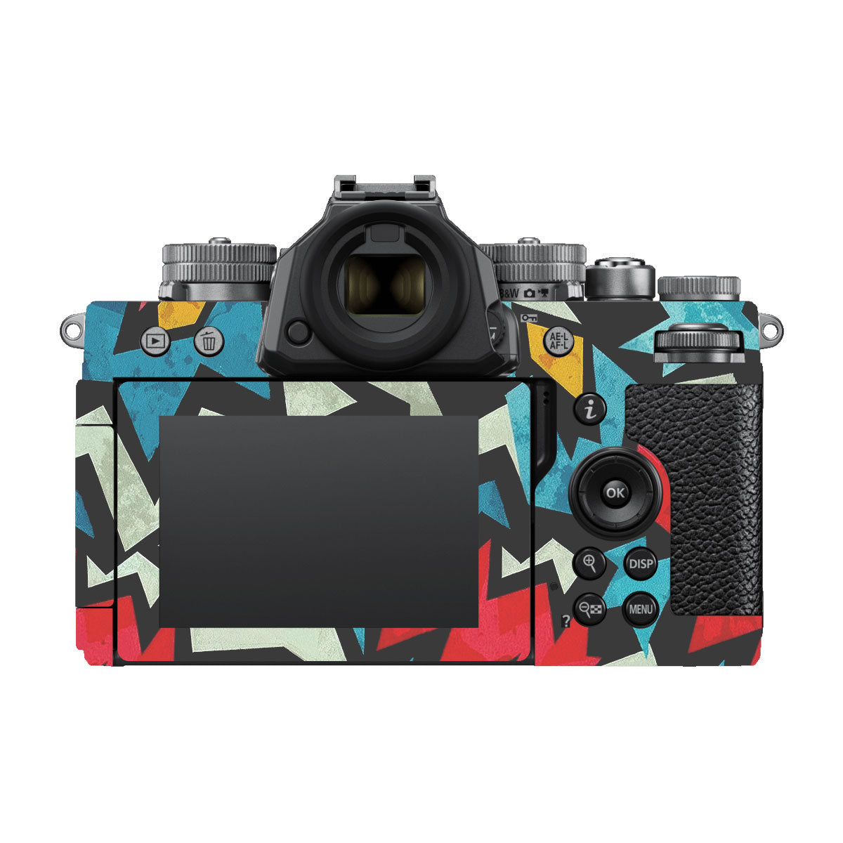Pop Art Lightning Nikon ZF Camera Skin