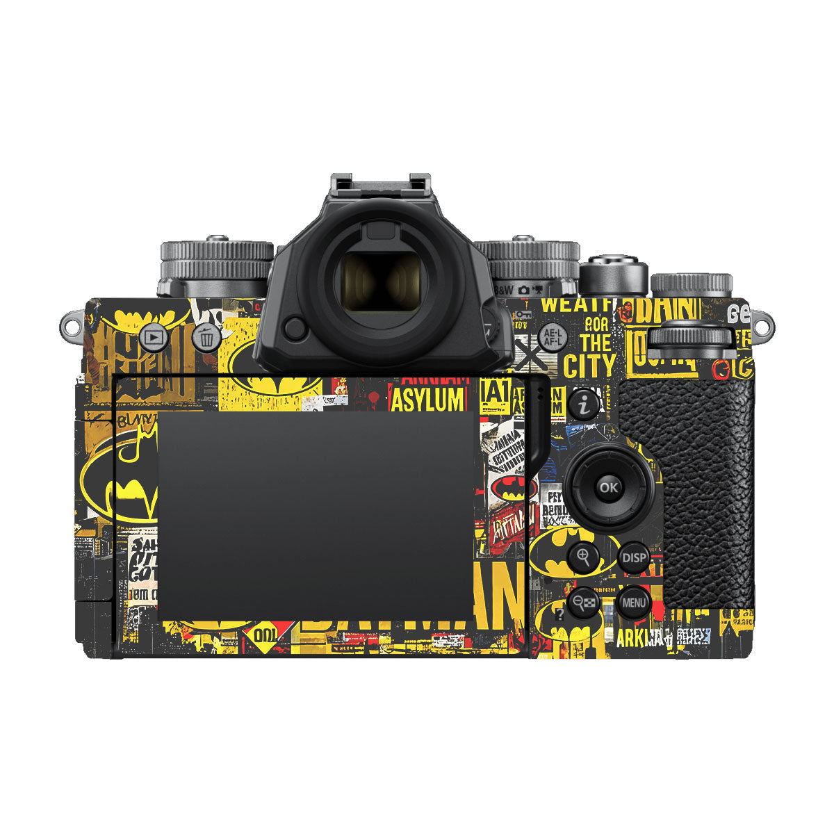 Batman Collage Nikon ZF Camera Skin