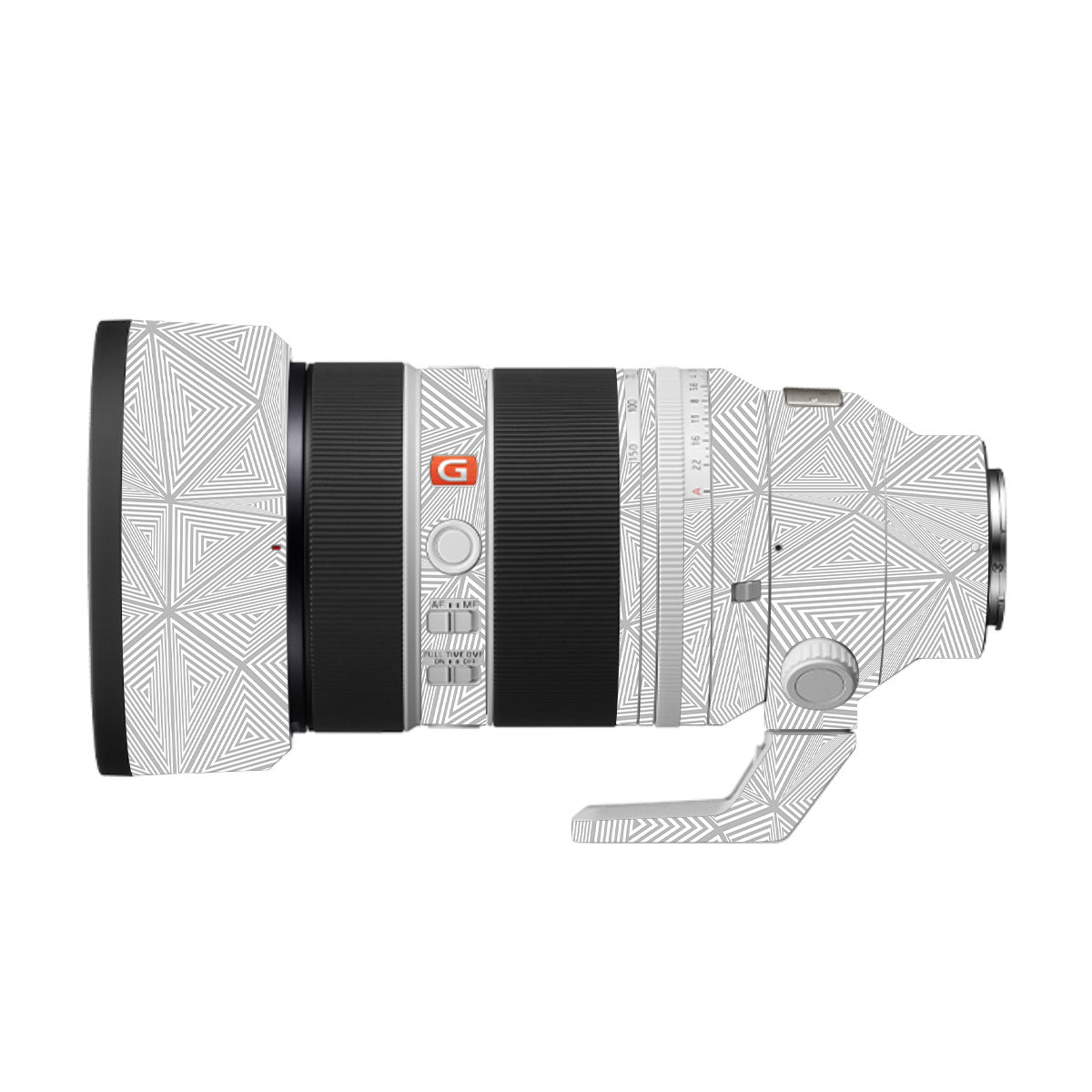 Textured Silver Prism Geometric Sony FE 50Ð150mm F/2 GM Camera Lens Skin