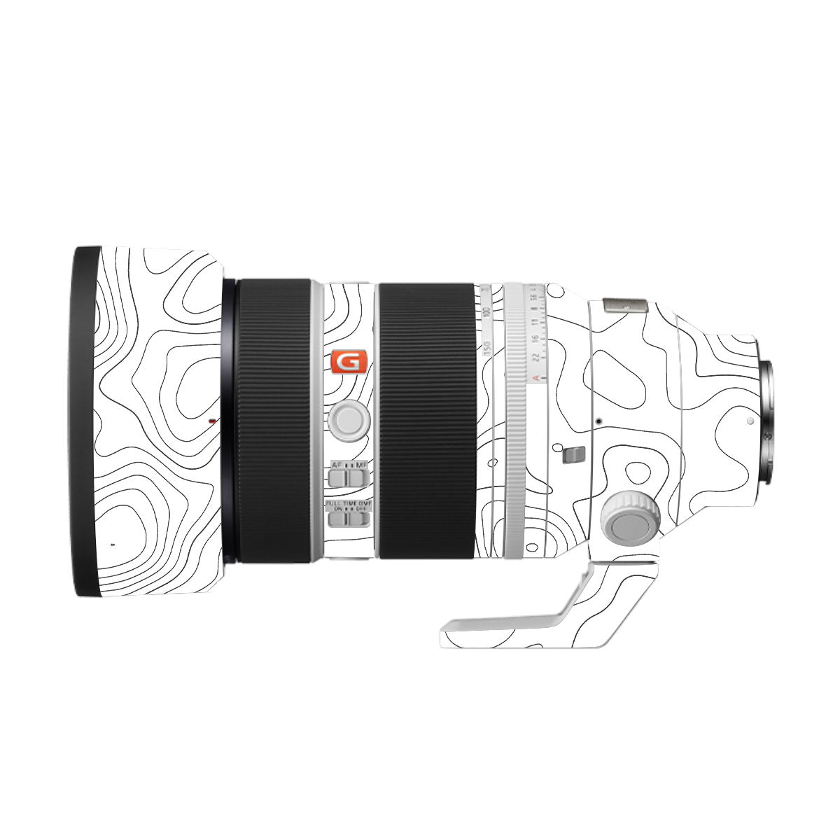 White Contour Design Sony FE 50Ð150mm F/2 GM Camera Lens Skin