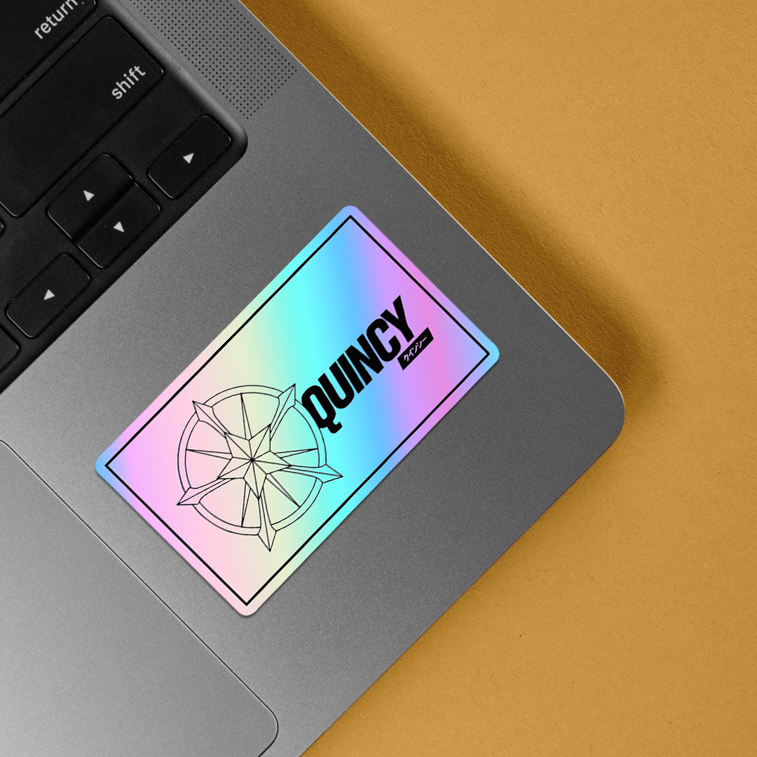 Quincy Holographic Stickers