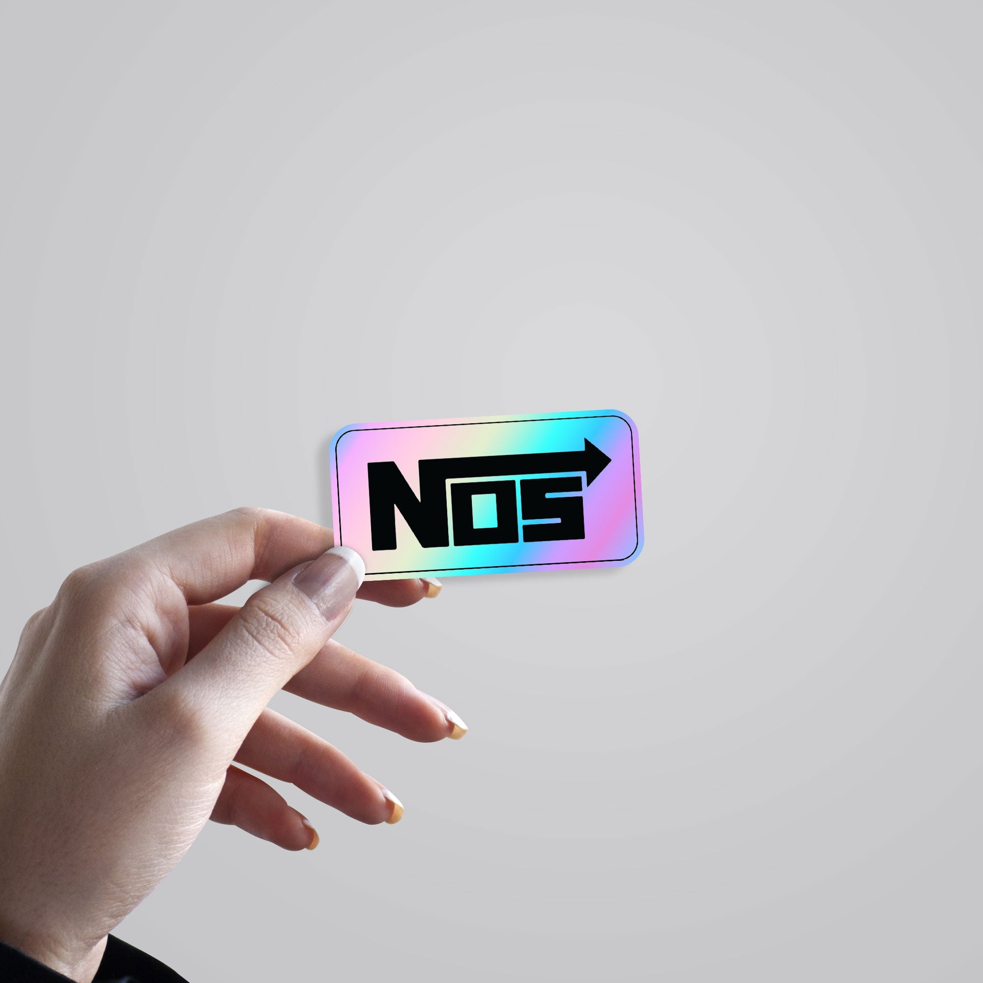 NOS Holographic Stickers