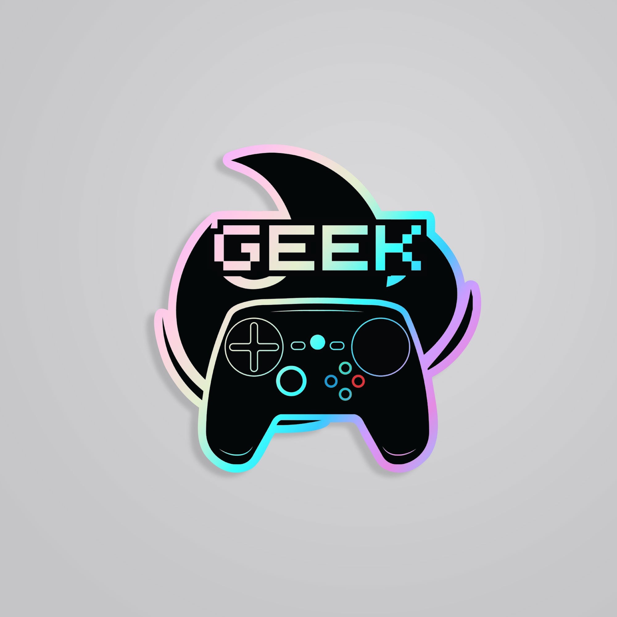 Fomo Store Holographic Stickers Gaming Geek