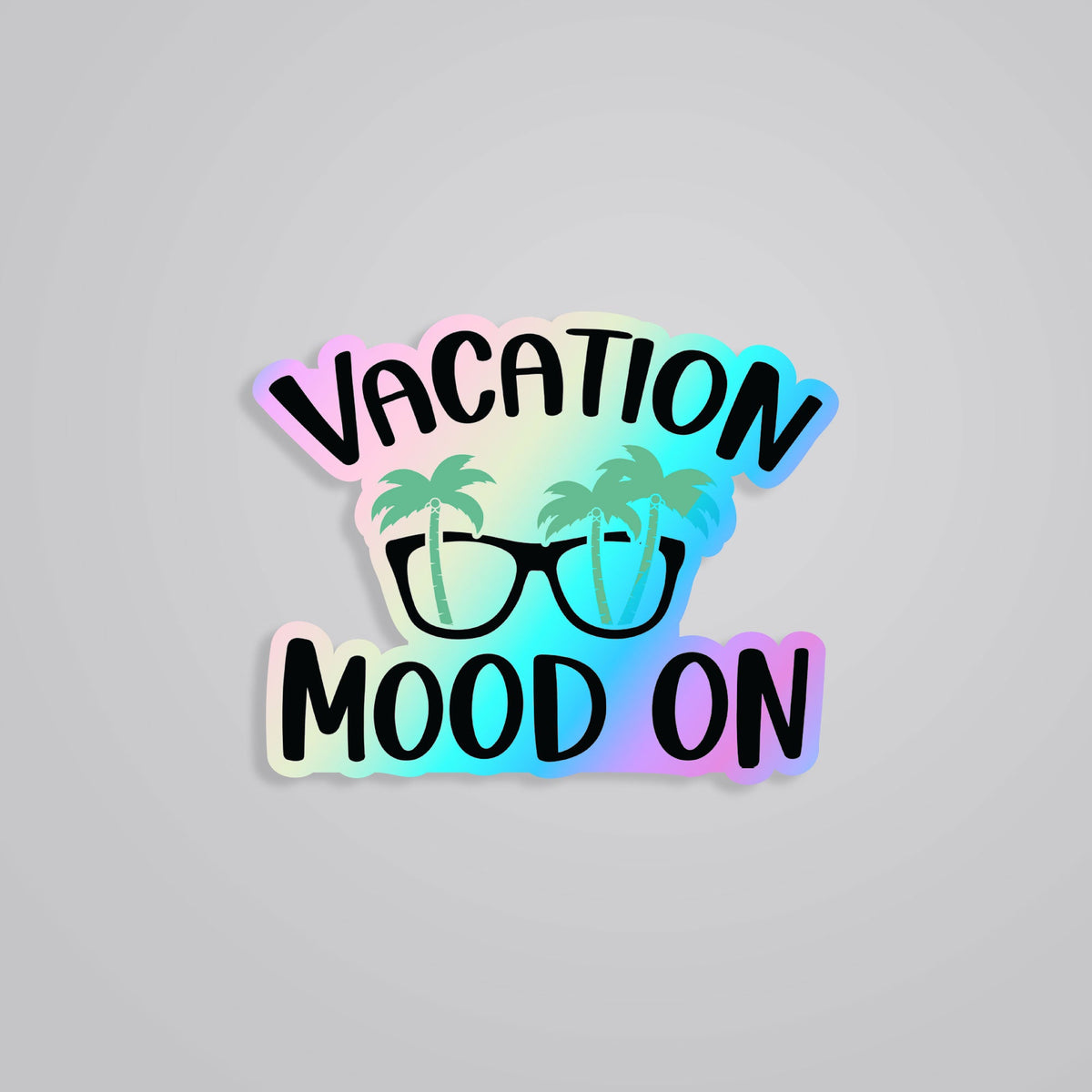 Switch to Vacation Mode with Holographic Stickers