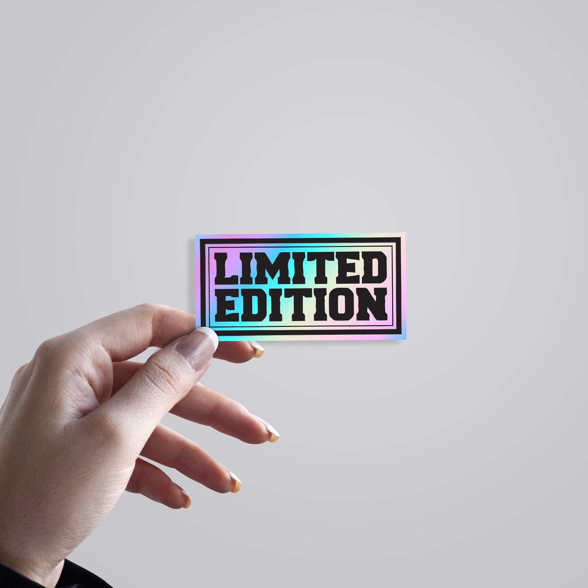 Limited Edition Holographic Stickers