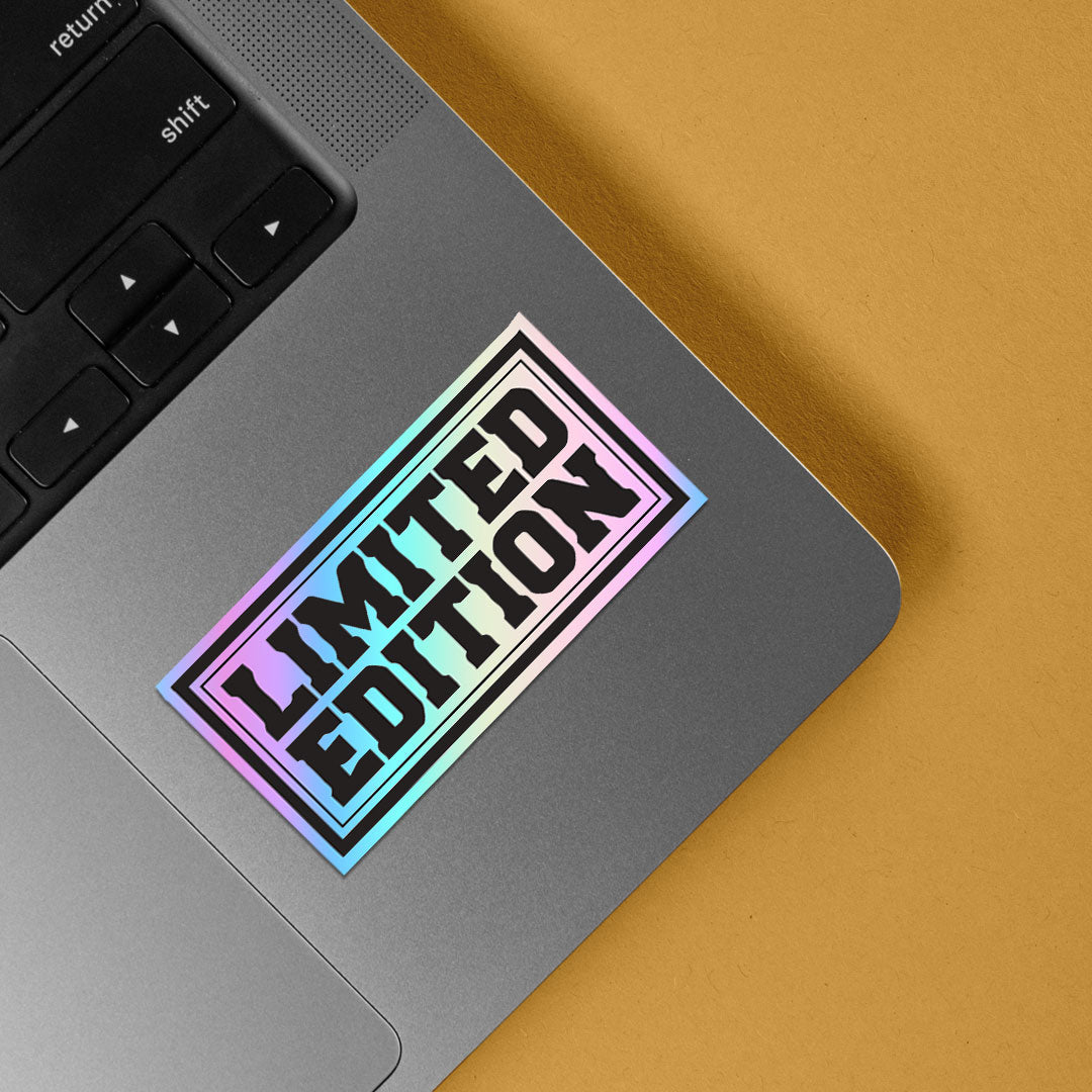 Limited Edition Holographic Stickers