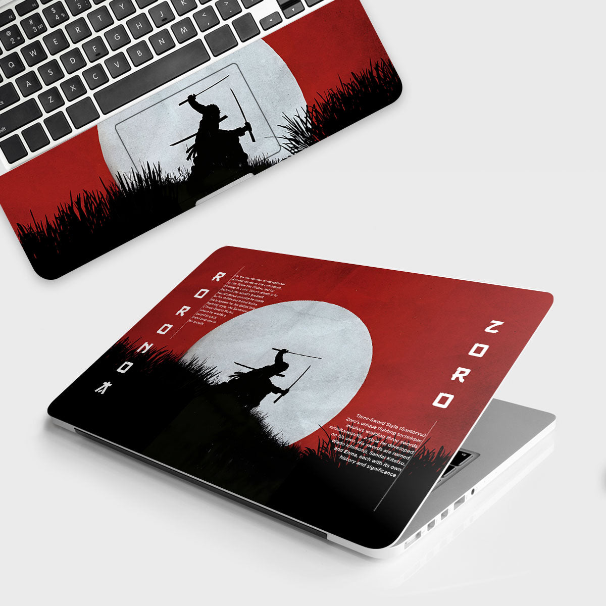 Fomo Store Laptop Skins Anime Roronoa Zoro Santoryu