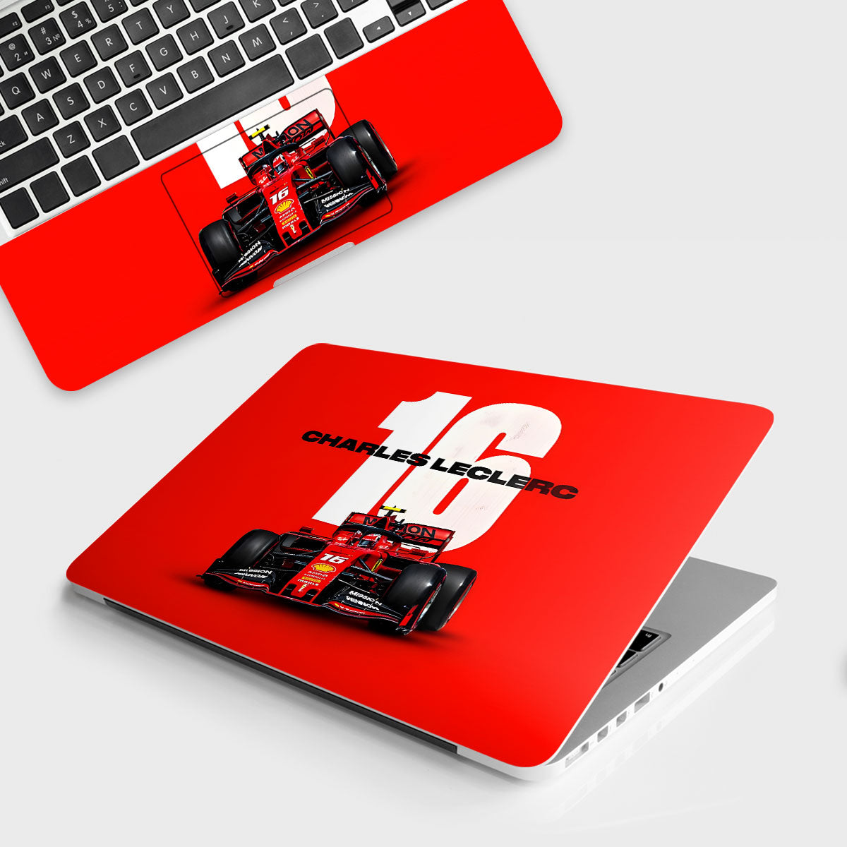 Fomo Store Laptop Skins Cars & Bikes 16 Charles Leclerc
