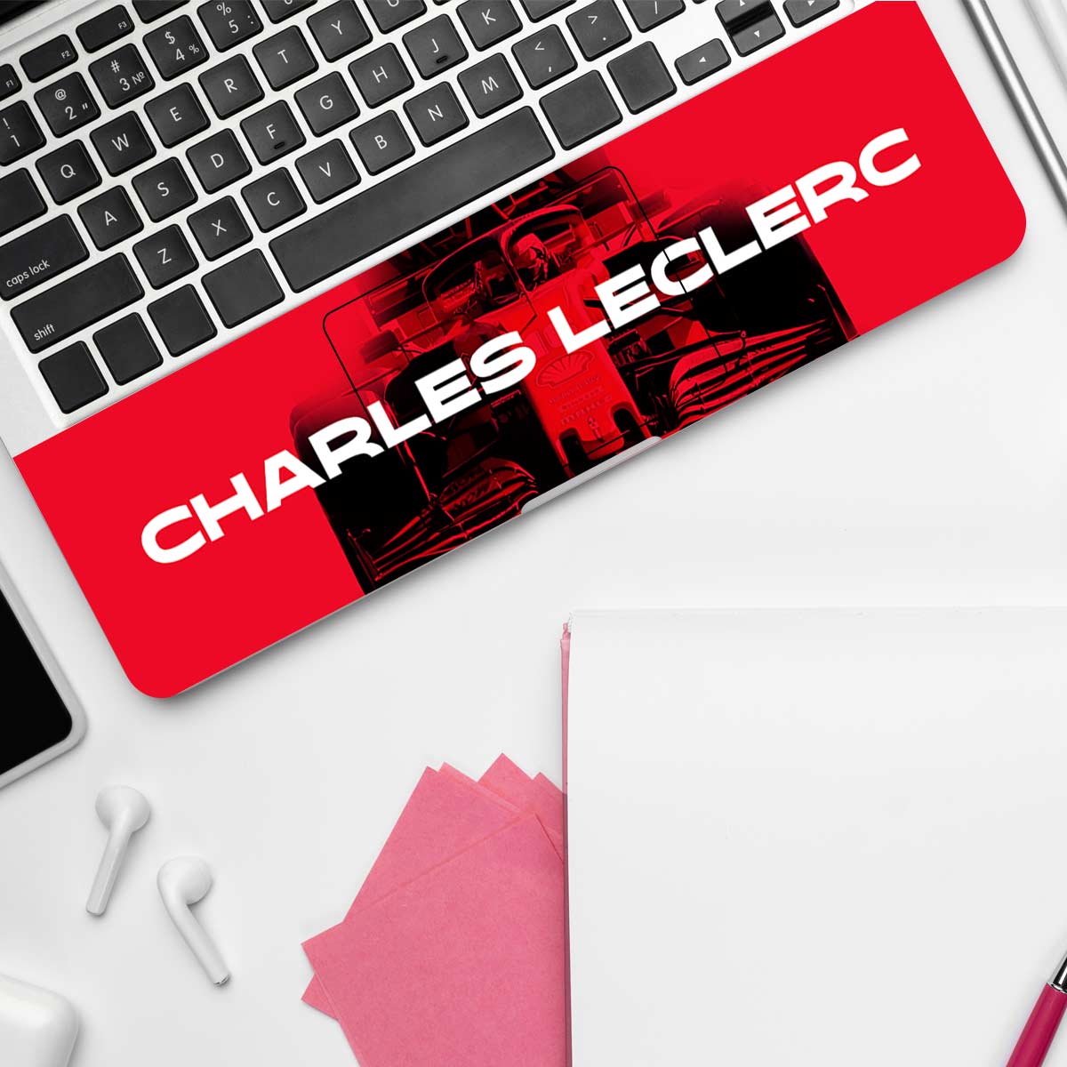 Charles Leclerc Ferrari Cars & Bikes Laptop Skin