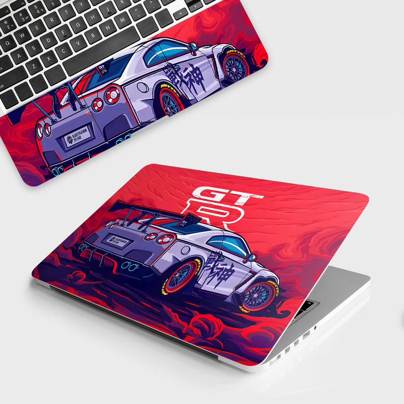 Nissan GTR Racing Edition Laptop Skin
