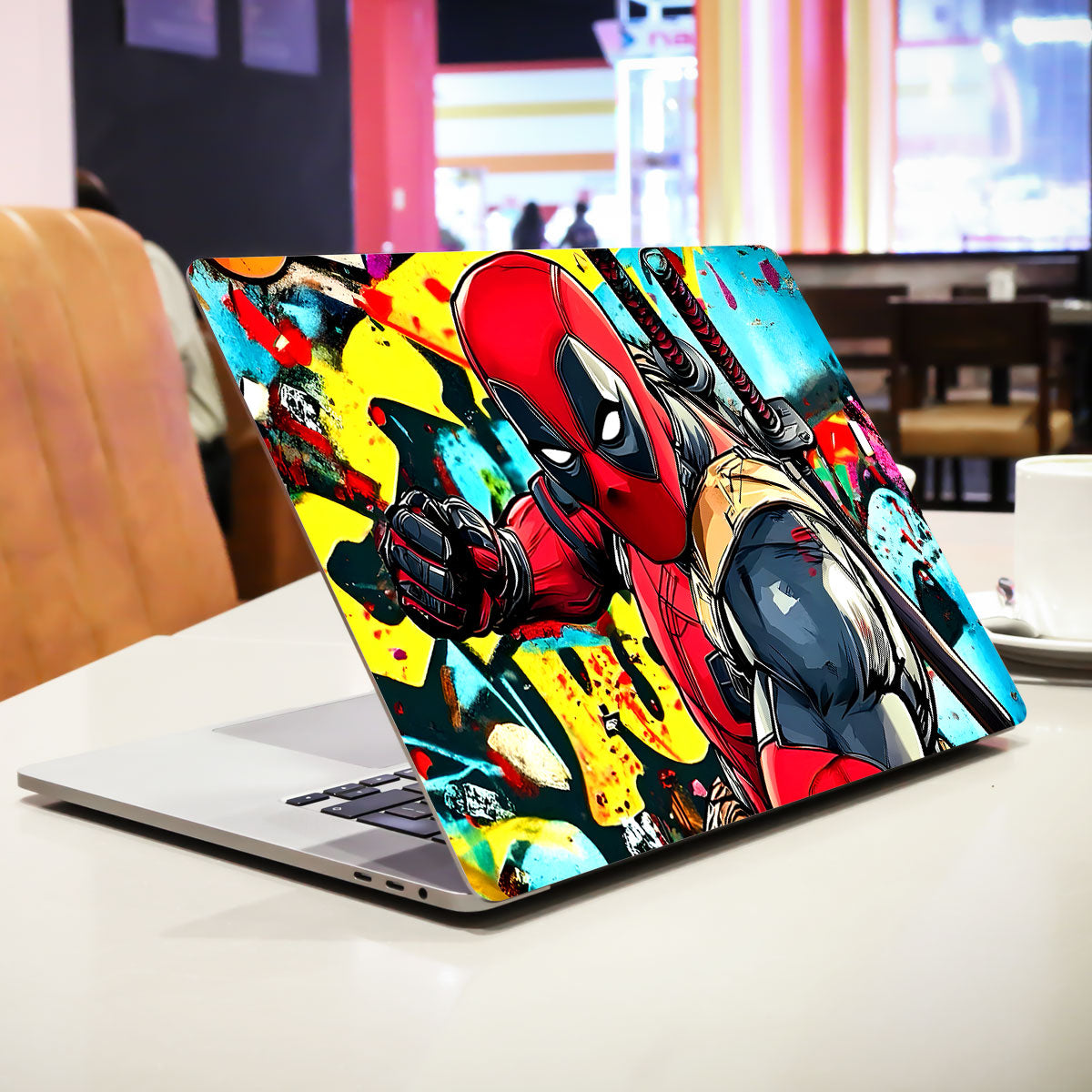 Deadpool Graffiti Style Comic Laptop Skin
