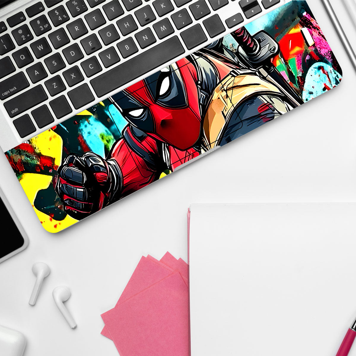Deadpool Graffiti Style Comic Laptop Skin