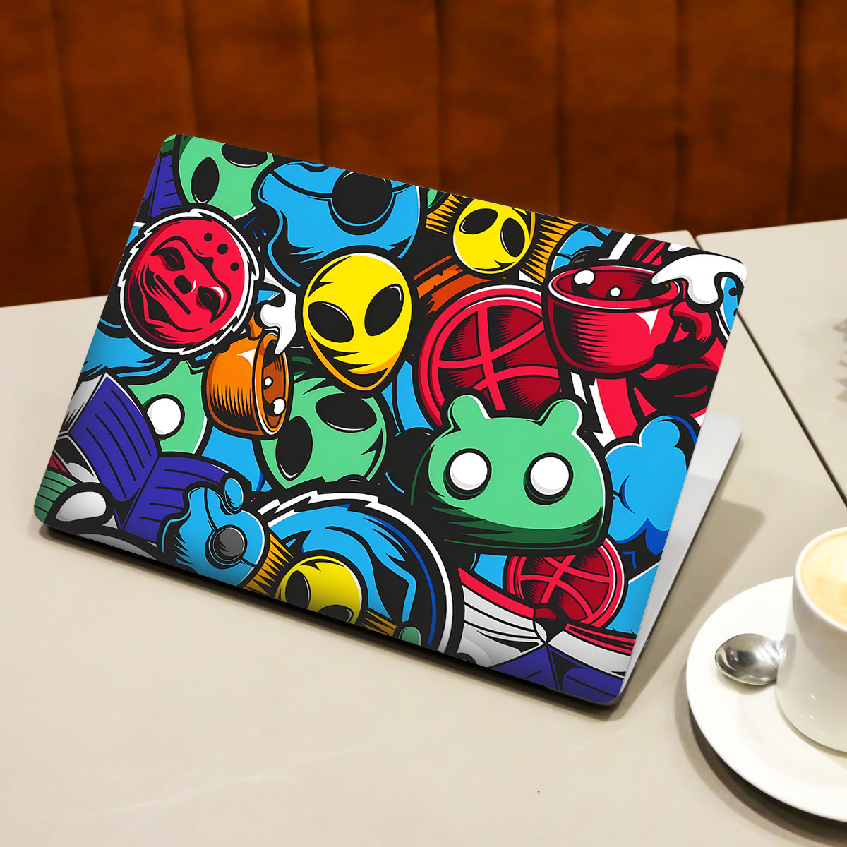 Vibrant Chaos Laptop Skin