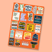 Mini Prof Sticker Mini Stickers