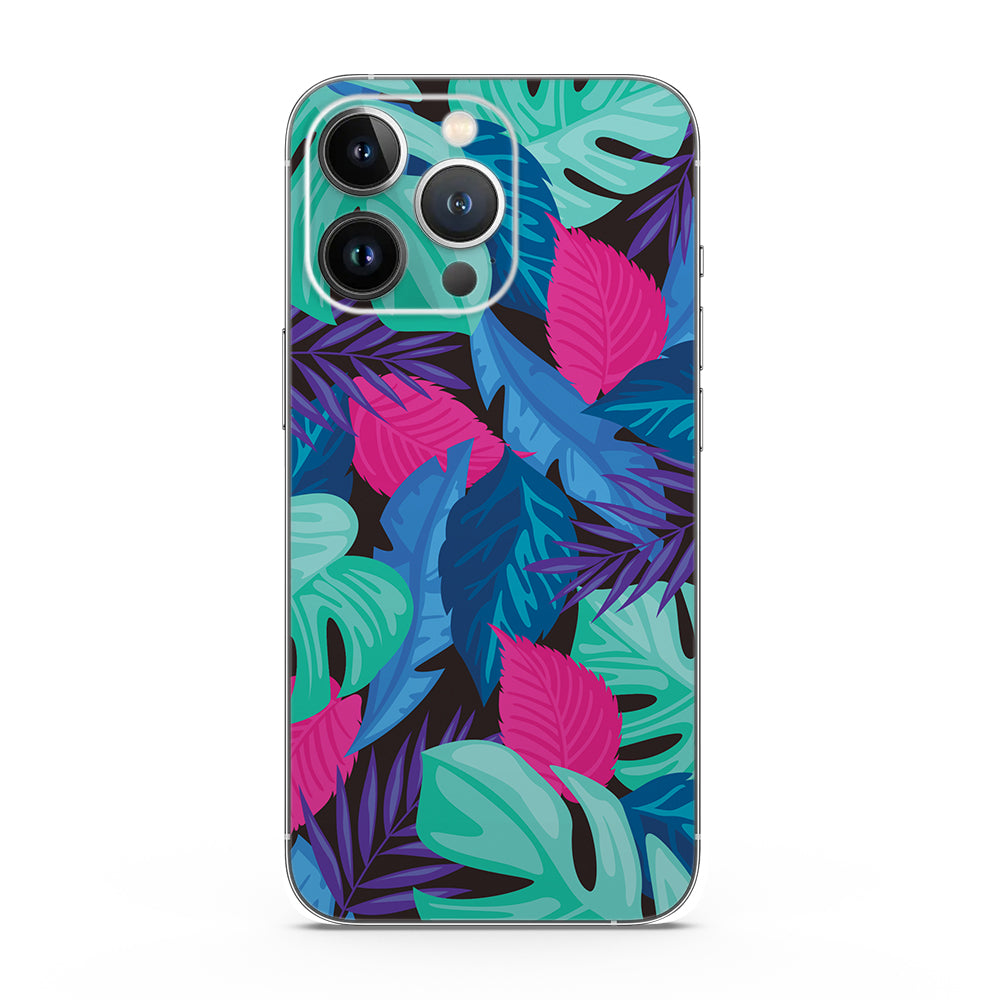 Fomo Store Mobile Skins Botanical Colorful Jungle Leaf