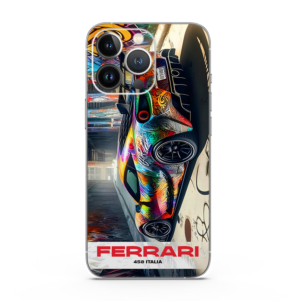 Fomo Store Mobile Skins Cars & Bikes Ferrari 458 Italia