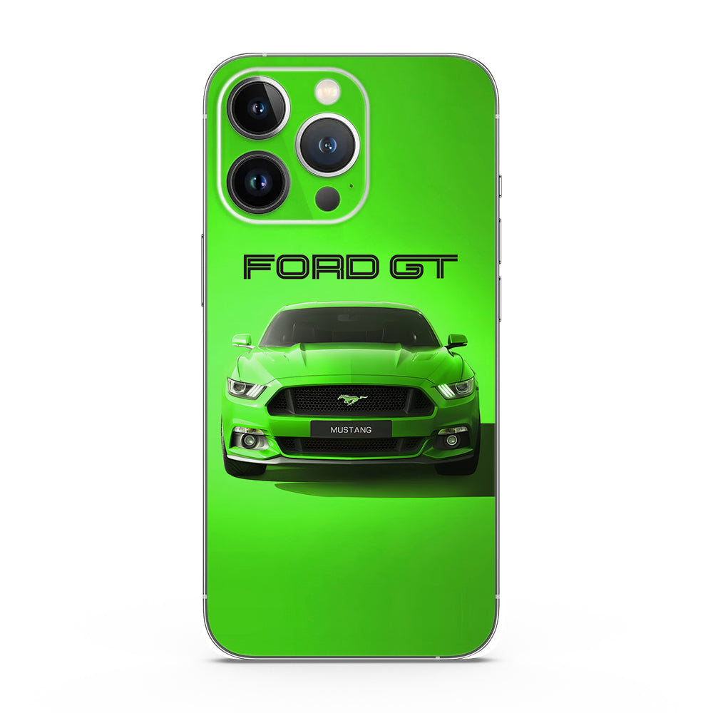 Fomo Store Mobile Skins Cars & Bikes Ford GT Mustang in Green