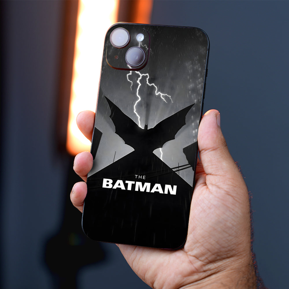 The Batman in Black & White Comic Mobile Skin