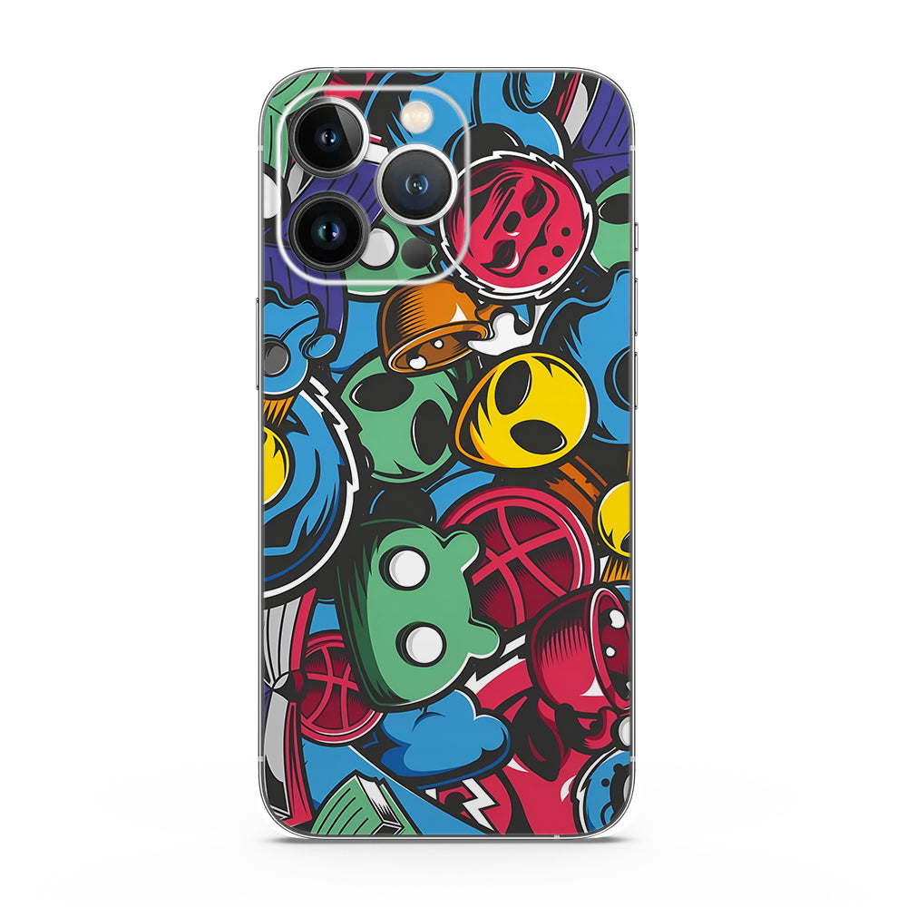 Fomo Store Mobile Skins Miscellaneous Vibrant Chaos