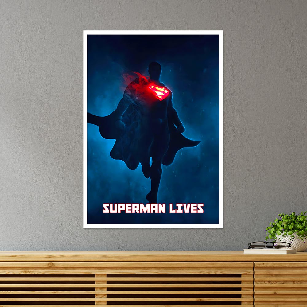 Superman Lives Movies Poster