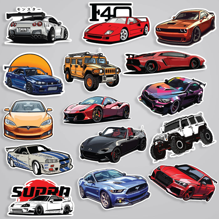 Autorama Sticker Products