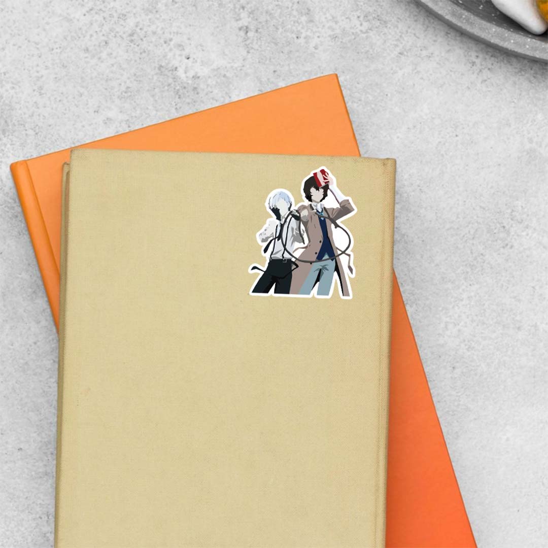 Armed Detective Duo Dazai and Atsushi Anime Stickers