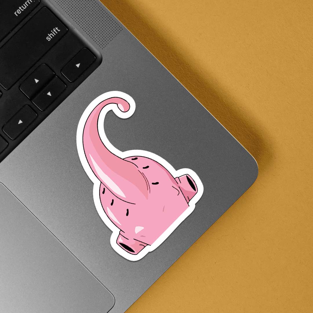 Majin Buu Minimalist Anime Stickers