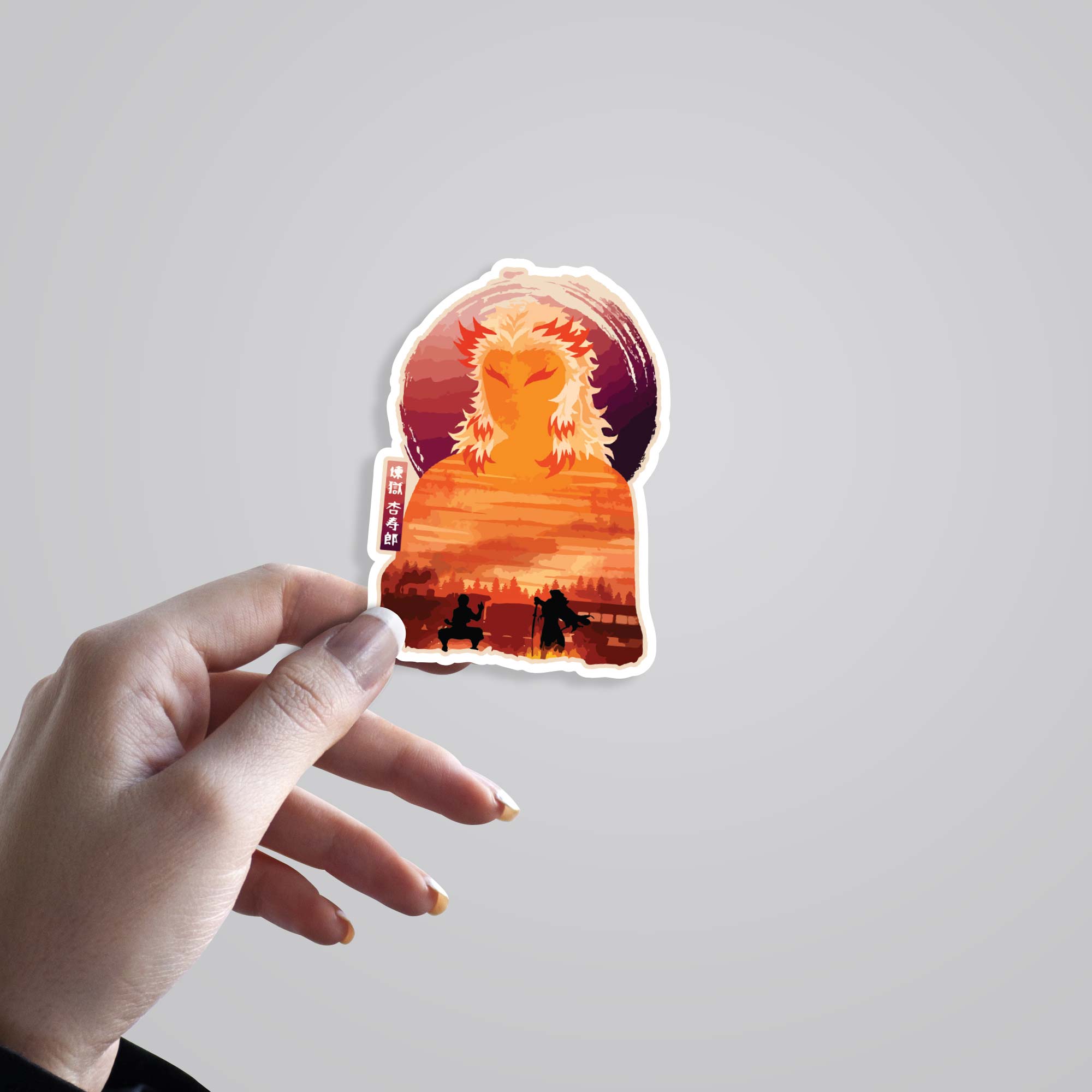 Rengoku’s Last Stand Anime Stickers