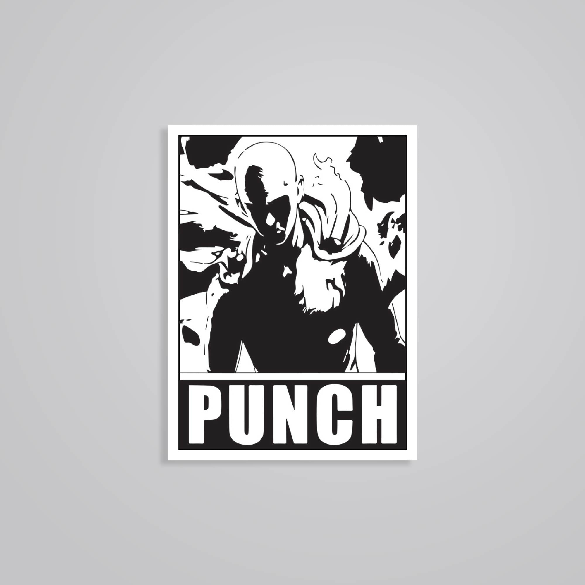Fomo Store Stickers Anime Saitama's Ultimate Punch
