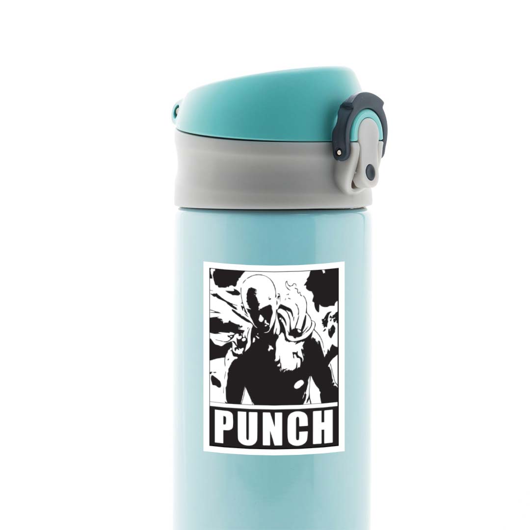 Saitama's Ultimate Punch Anime Stickers