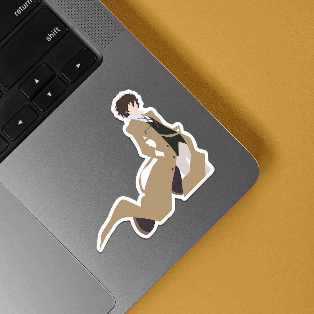 Stylish Detective Dazai Anime Stickers