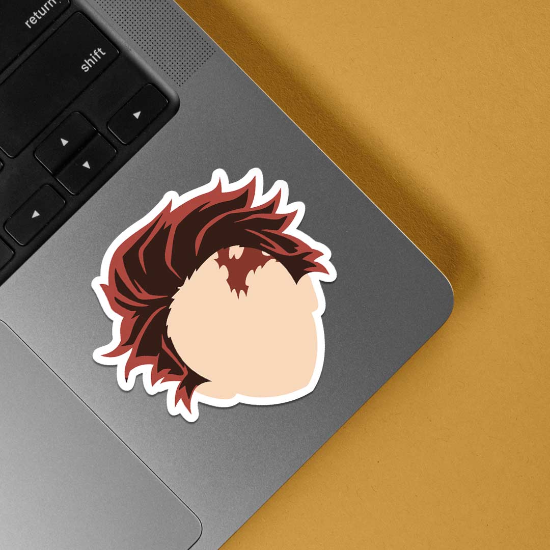 The Demon Slayer’s Scar Anime Stickers
