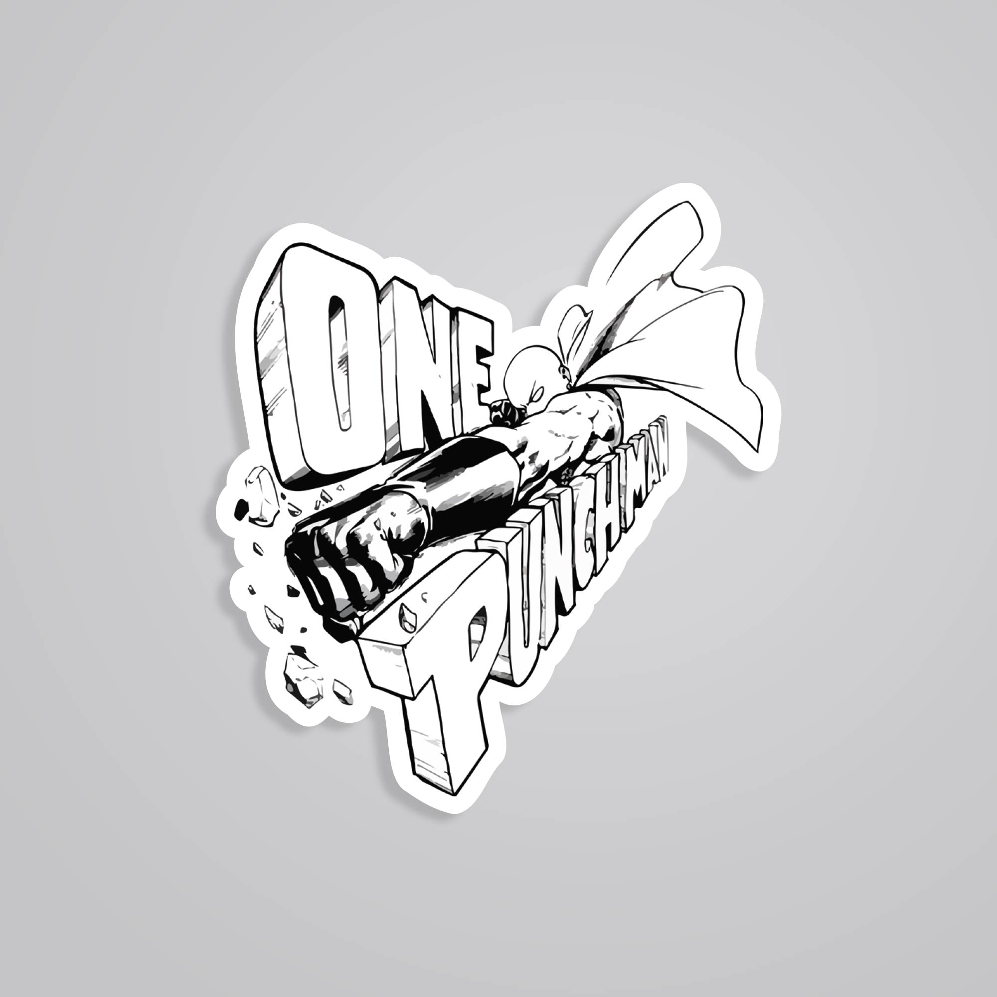Fomo Store Stickers Anime The Power of One Punch