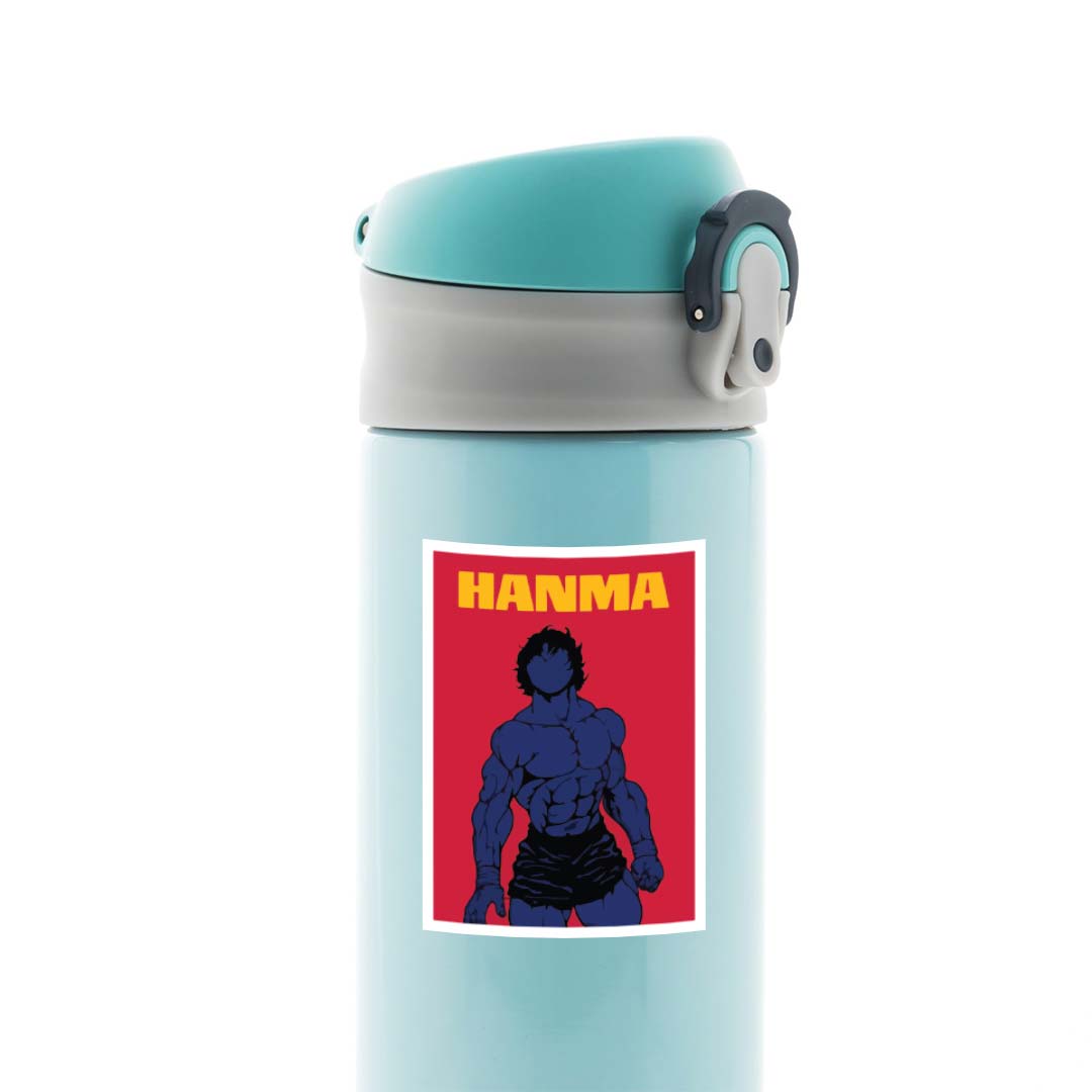 The Vibrant Force Hanma Baki Anime Stickers