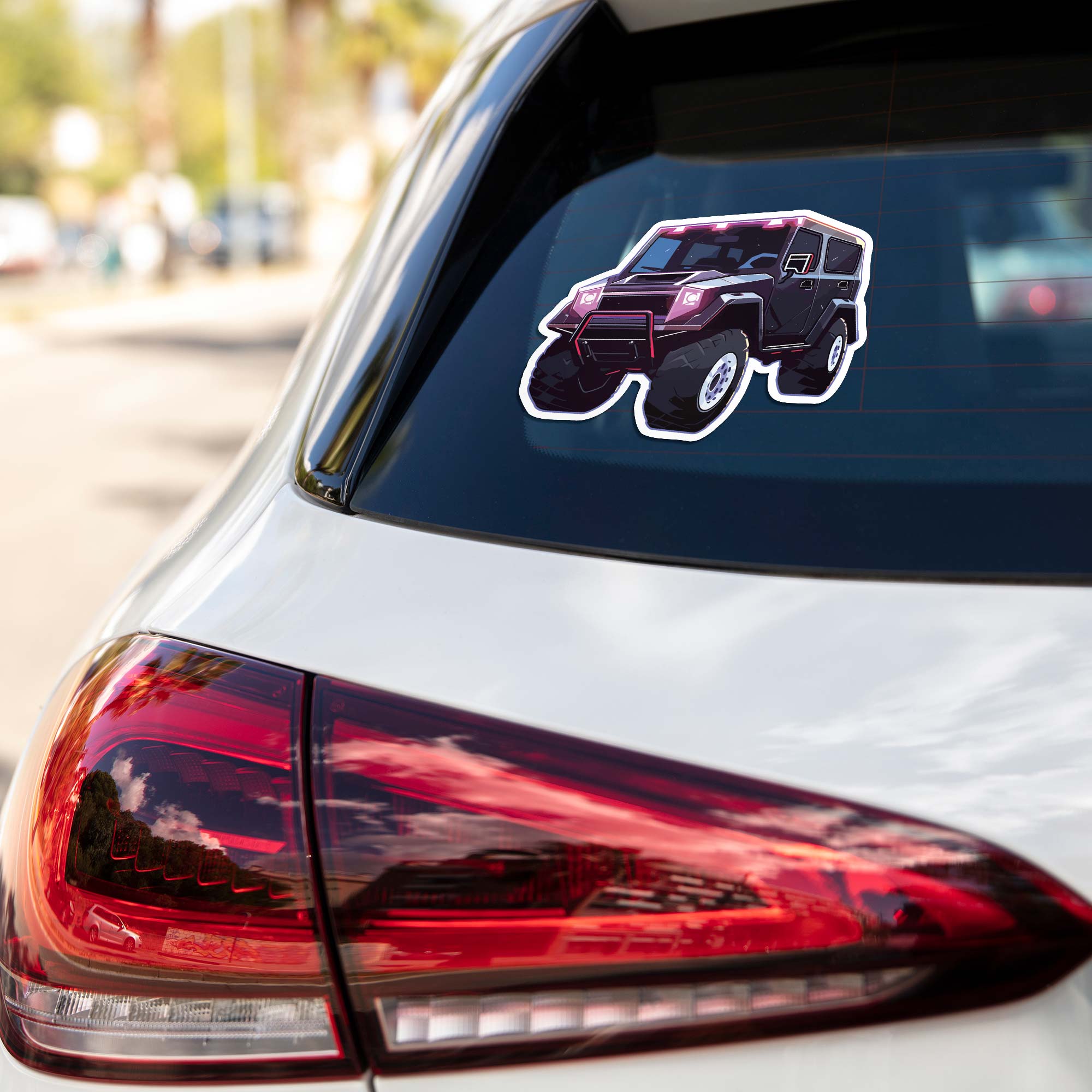 Aesthetic SUV Cars & Bikes Stickers