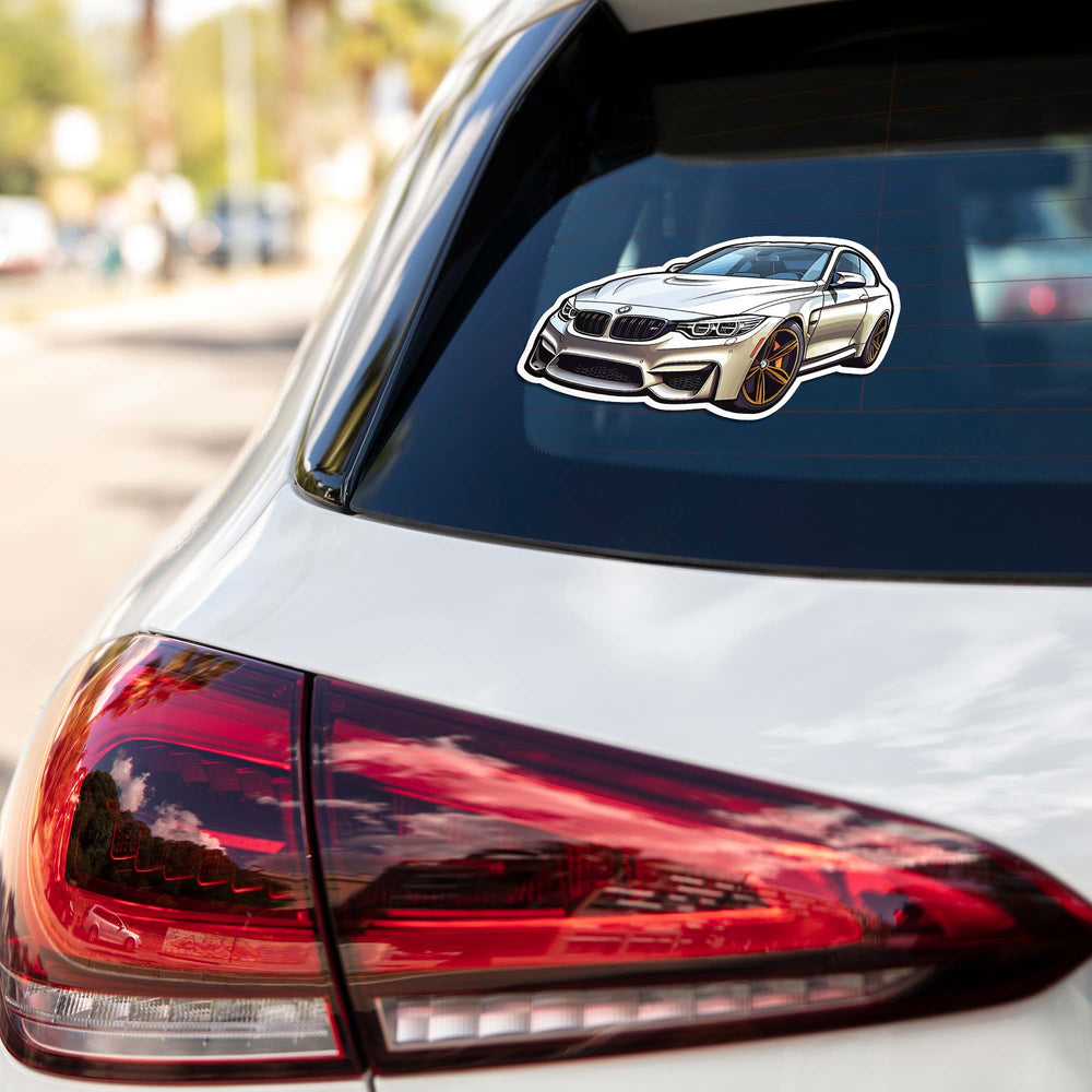 BMW M4 Stickers - Dynamic Performance