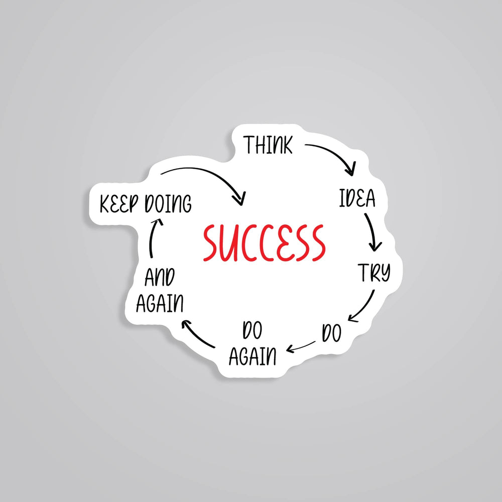 Target Success Sticker Success Stickers - Achieve Your Goals