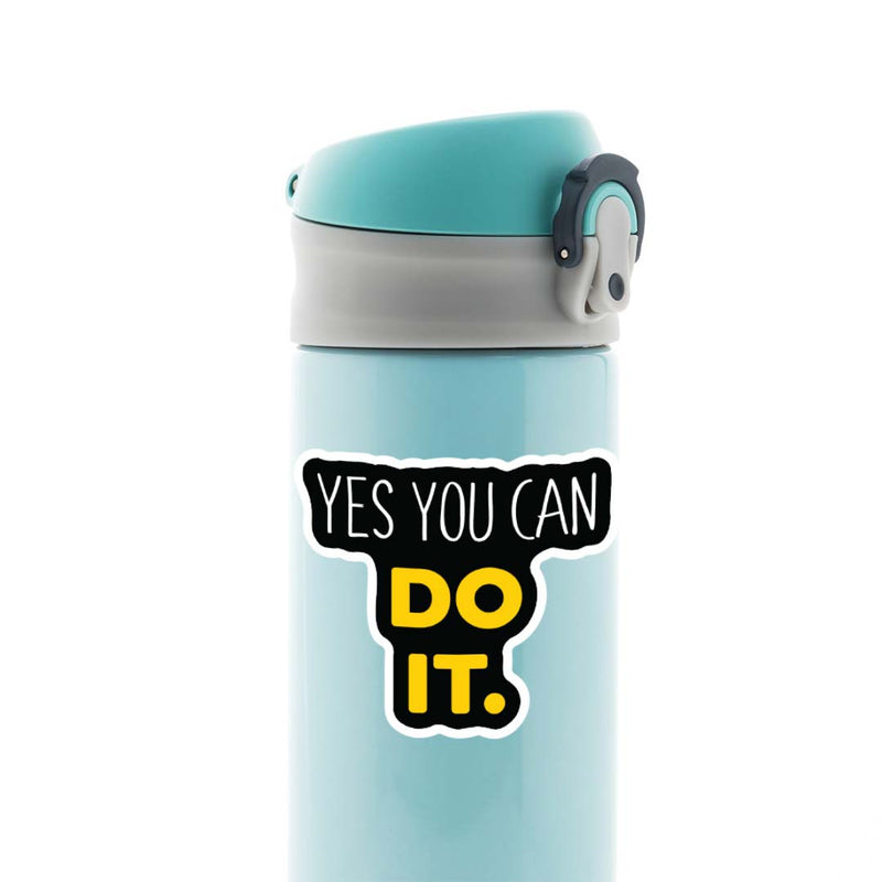 Can Sticker Yes You Can Stickers - Empower Yourself