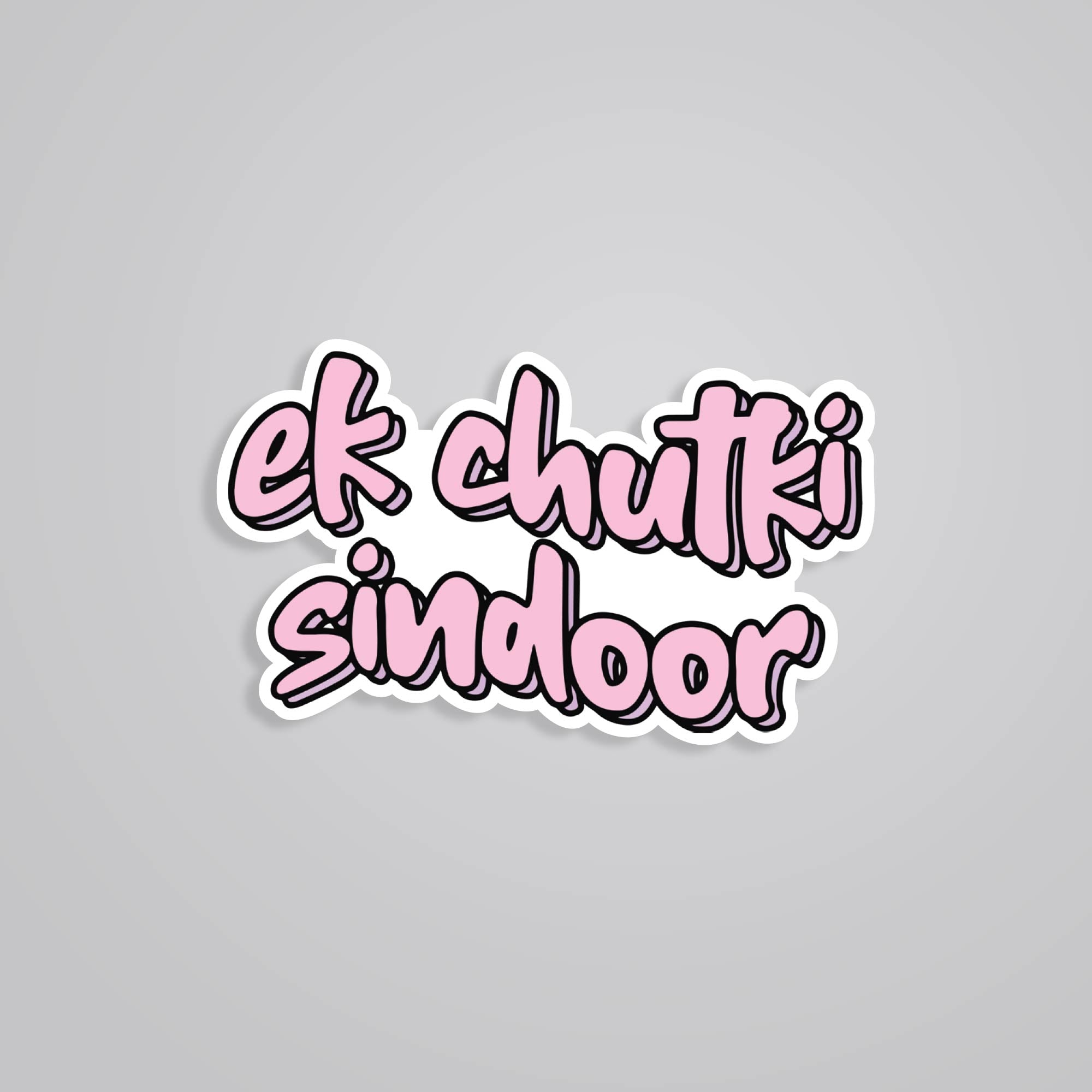 Fomo Store Stickers Movies Ek chutki sindoor