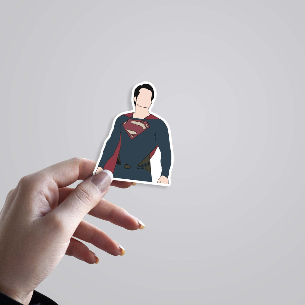 Minimalist Superman Stickers Collection