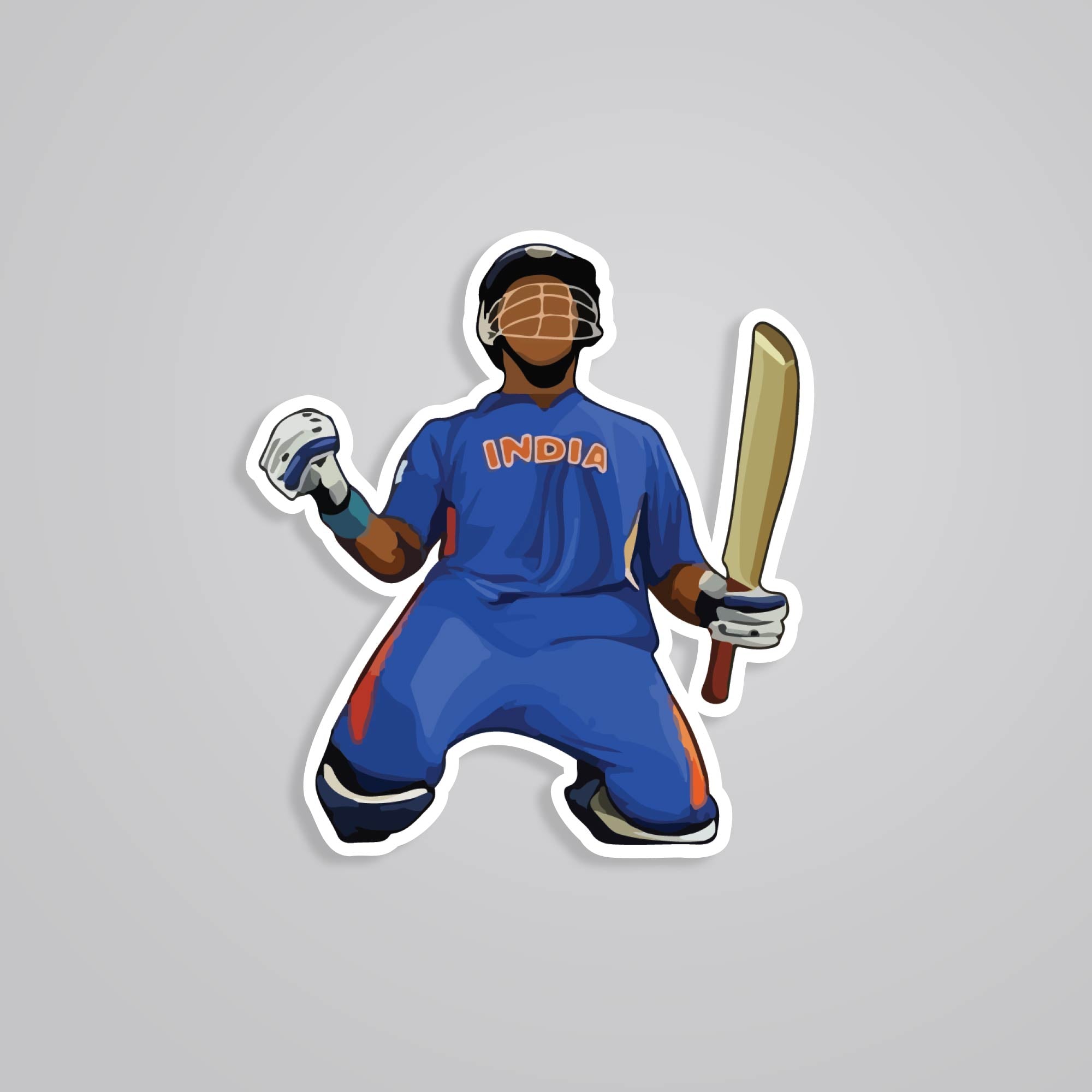 Cricket Player Stickers - Celebrate the Sport