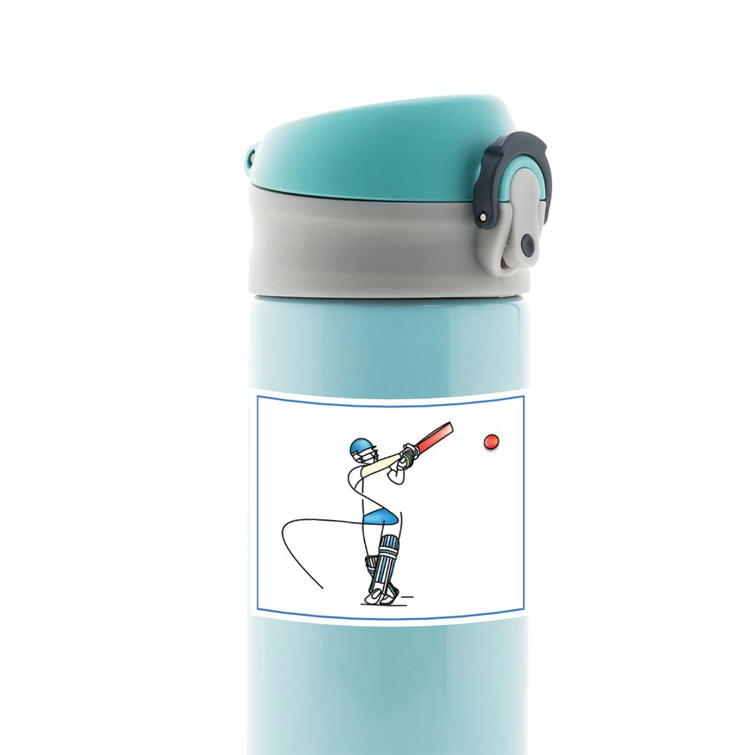 Cricket Swing in Motion Sports Stickers