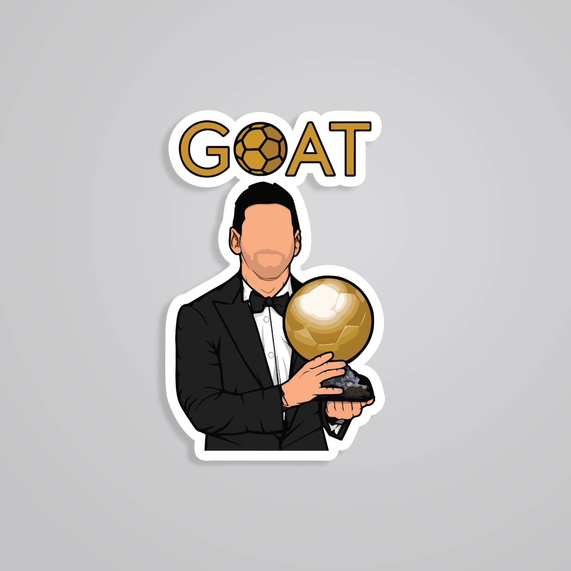 Fomo Store Stickers Sports Goat Messi